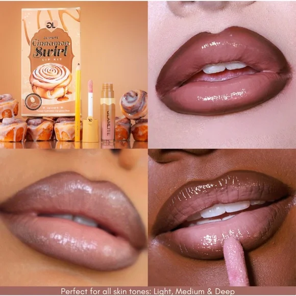 Glamlite Cinnamon Swirl Lip Kit - Picture 2 of 3